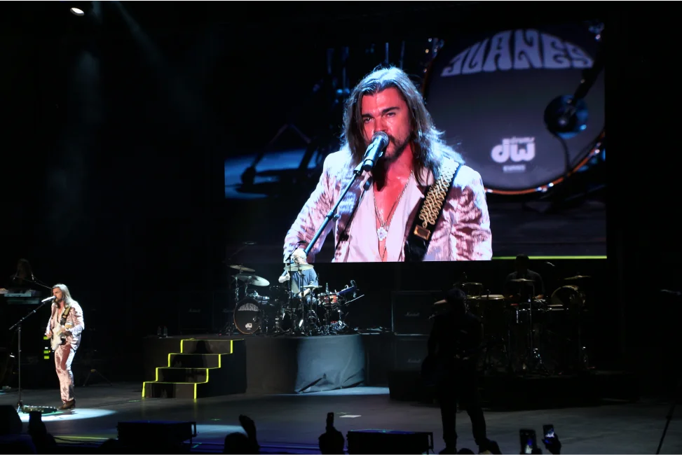 Un sólo concierto ofreció Juanes