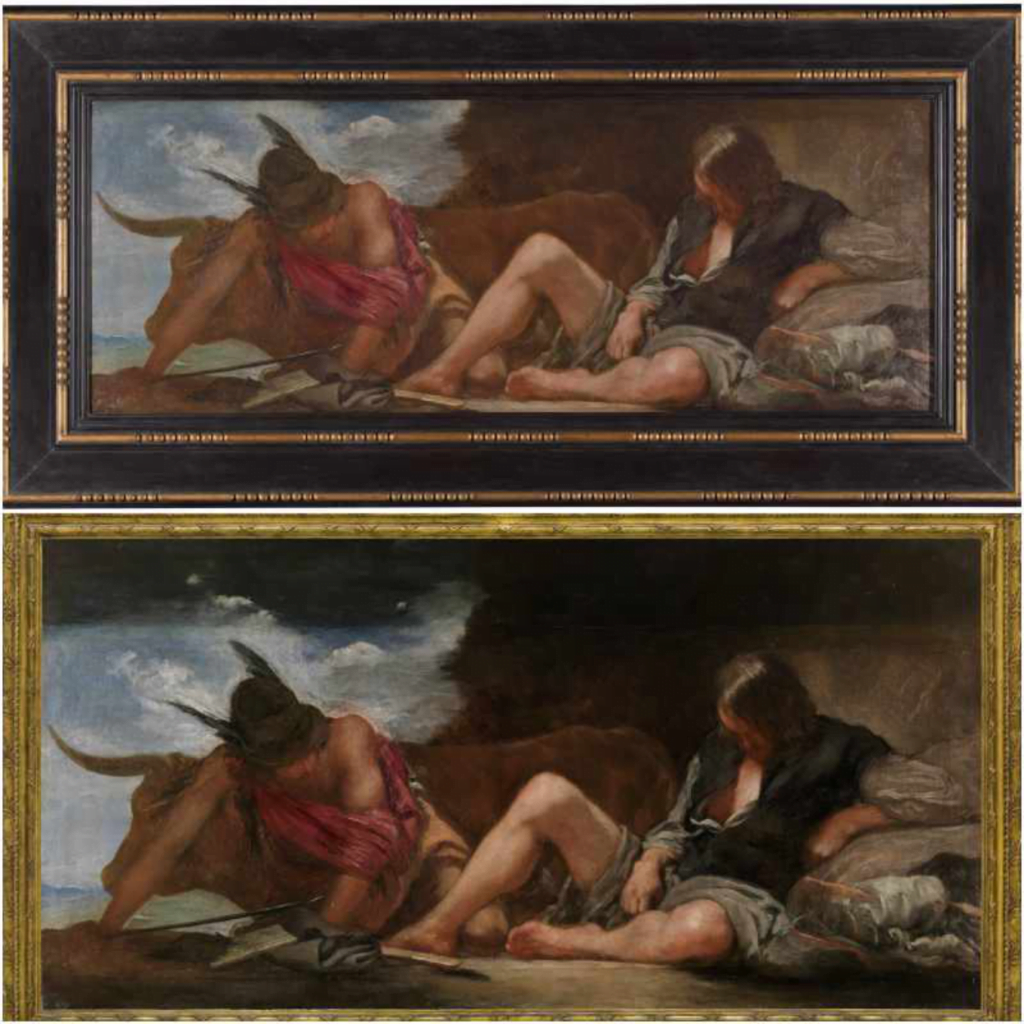 Mercurio y Argos de Velázquez