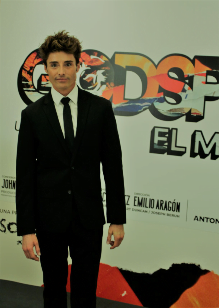 El actor español Aaron Cobos
