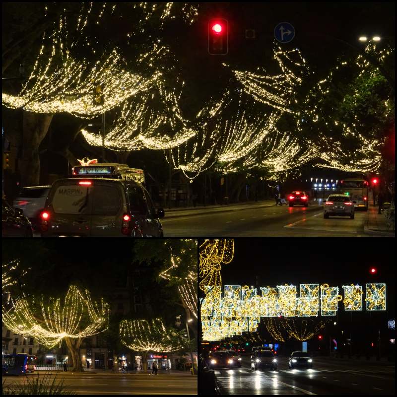 Málaga se une a las celebraciones navideñas