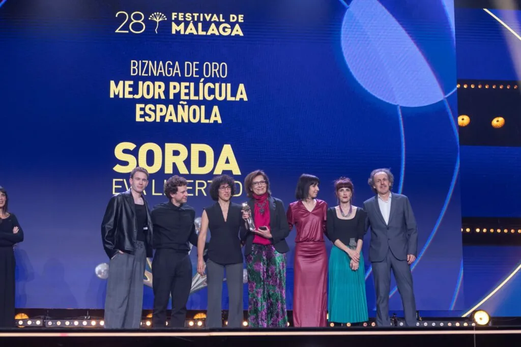 Sorda ganadora de la Biznaga de Oro