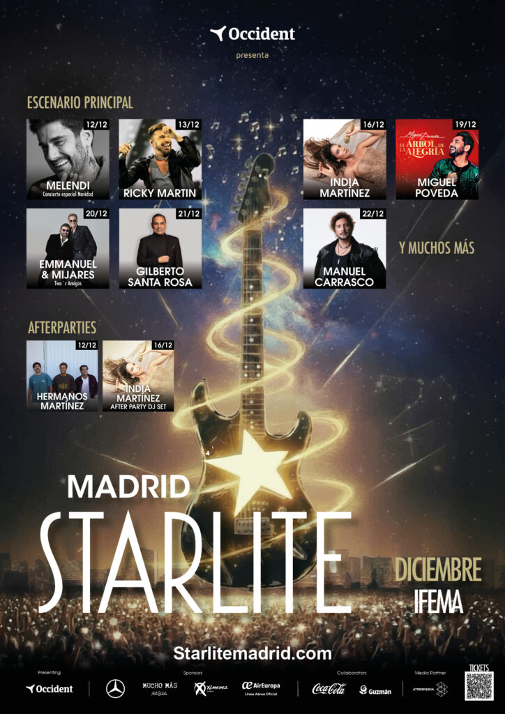 Emmanuel y Mijares en Starlite Madrid