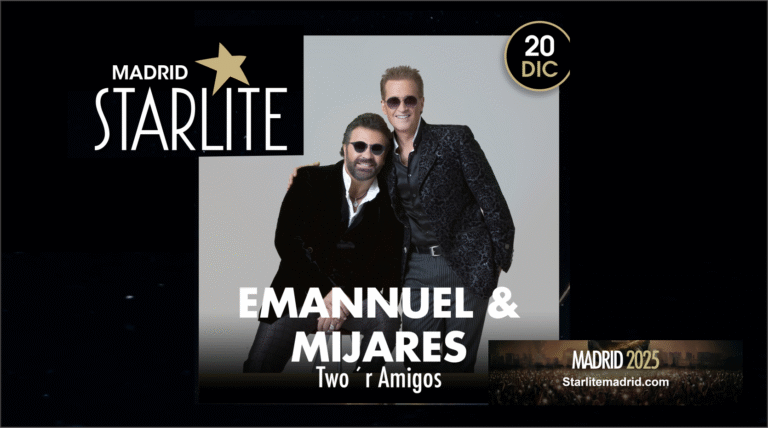 Emmanuel y Mijares en Starlite Madrid