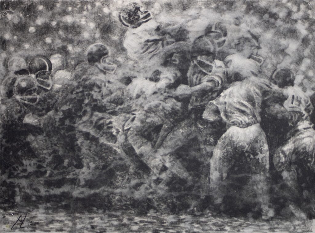 El artista malagueño José Luis Puche