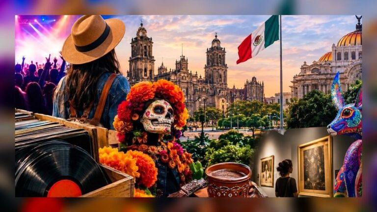 Octubre cultural en la Ciudad de México: Desfile de Día de Muertos, alebrijes y la FIL Zócalo